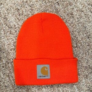 Carhartt Kids' Blaze Orange Beanie for Infants and Toddlers